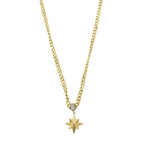 Kutup Yıldızı Zincir Kolye - Altın