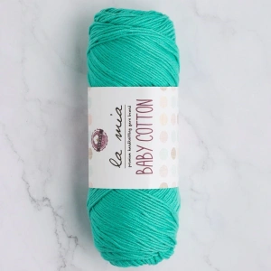 La Mia Baby Cotton Yeşil El Örgü İpi - L044 - 33653