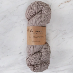 La Mia Natural Wool Bej El Örgü İpi - H3 - 33605