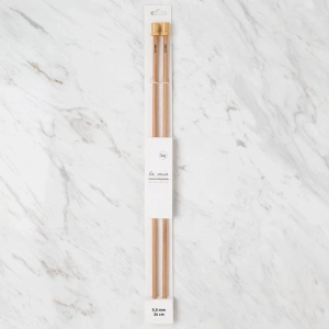 La Mia Whitewood 5.5 mm 36 cm Ahşap Örgü Şişi