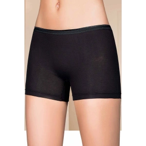 Likralı Kadın Boxer Siyah 2101B
