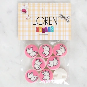 Loren Crafts 8li Fil Düğme - 1041