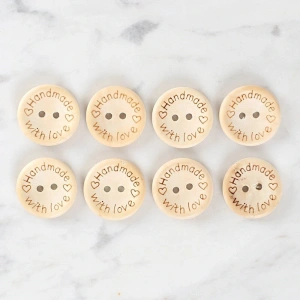 Loren Crafts Handmade 8li Düğme - 1615