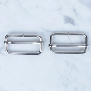 Loren Gümüş Metal Toka Sürgülü 2 li Paket