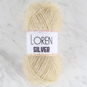 Loren Silver Bej El Örgü İpi - RS0066 - 34094