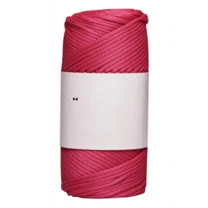 Makrome İpi 3mm Polyester  Fuşya
