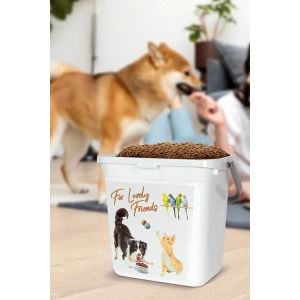 Mama Saklama Kabı - Kapaklı Çok Amaçlı Organizer 6lt