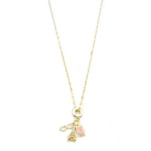 Manifest Kolye - Altın