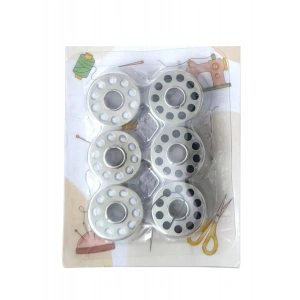 Masura İpli 6lı Metal Siyah-Beyaz