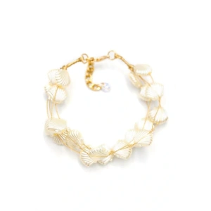 Midye Bileklik - Altın