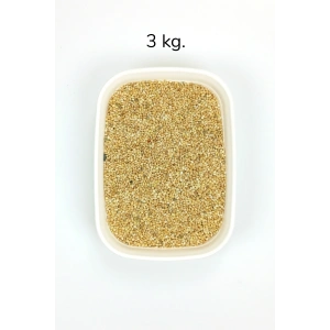 Muhabbet ve Tüm Egzotik Kuşlar İçin Doğal Taze Tane Sarı Darı - 3 kg