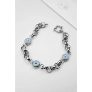 Nazar Boncuk Bileklik - Gümüş