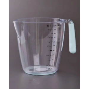 Ölçü Ve Hamur Kabı 1000 Ml - Silikon Sap