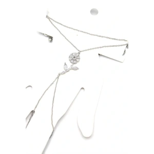 Papatya Şahmeran Bileklik - Gümüş