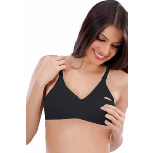Penye Pamuklu Emzirme Sütyeni Siyah