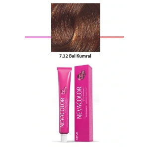 Premium 7.32 Bal Kumral - Kalıcı Krem Saç Boyası 50 g Tüp