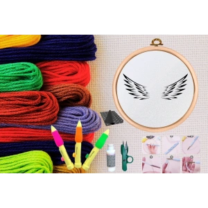 Punch Seti Nakış Seti Kasnaklı Kendin Yap Seti Seri 25