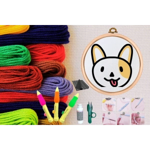 Punch Seti Nakış Seti Kasnaklı Kendin Yap Seti Seri 58