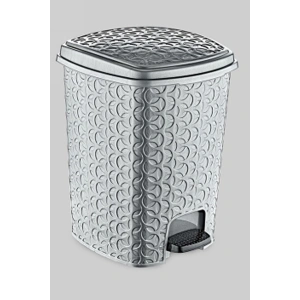 Rattan Star Pedallı Çöp Kovası 35  Lt. Royaleks-E249