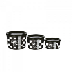 Saklama Kabı 3 Boy İç İçe Geçmeli Kolay Saklanır Yer Tutmaz- (360-800-1400ml)