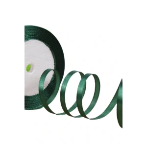 Saten Kurdele 2 cm 10 Metre Haki