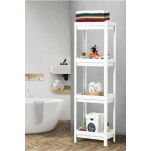 Shelf 3 Katlı  Raf Ünitesi -  Mutfak - Banyo  Depolama Rafı