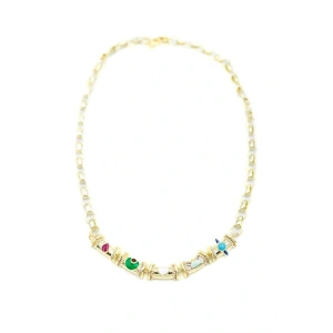 Simge Zincir Kolye - Altın