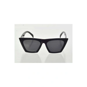 Siyah Çerçeve Cat Eye Kadın Güneş Gözlüğü - Moda Gözlük