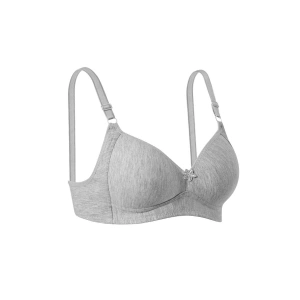 Telsiz Silikonlu Toparlayıcı Sütyen Gri