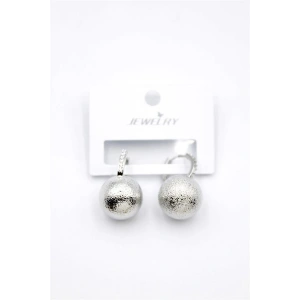 Top Küpe - Gümüş