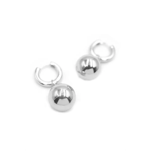 Top Küpe - Gümüş