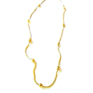 Top Zincir Kolye - Altın