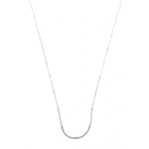 Toplu Yılan Zincir - 60cm - Gümüş