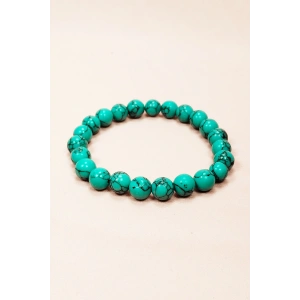 Turkuaz Doğal Taş Bileklik Kutulu