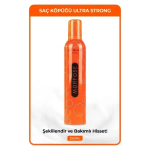 Ultra Strong Saç Köpük 350 ML - Ultra Güçlü Tutuş - mrfs