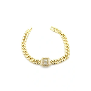 Xuping Vip Bileklik - 14K Altın