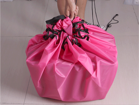 Taşınabilir Büyük Oyuncak Hurcu - Pembe