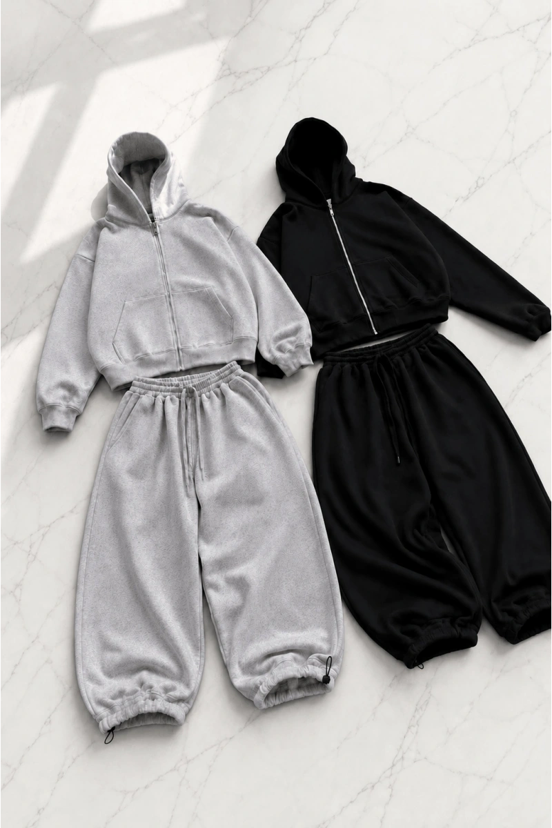 Basic Baggy Eşofman Takımı