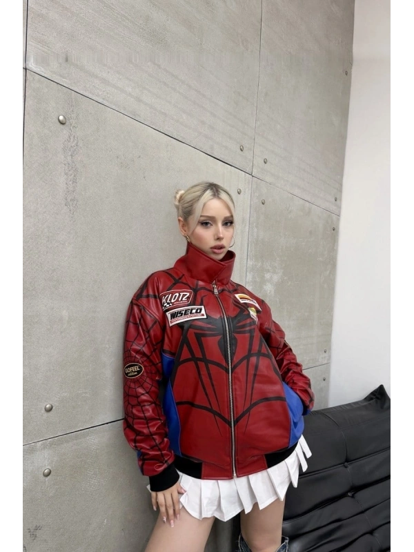 Gofeel Spider Jacket - Kırmızı