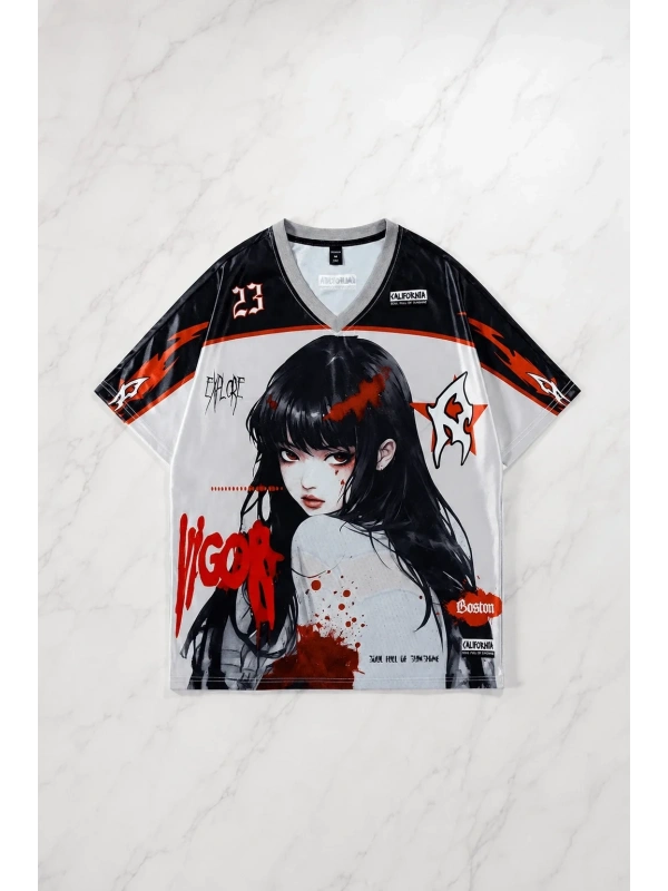Gothic Detail Unisex Jersey Forma