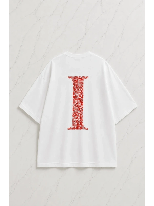 Kiss Design I Harfi Oversize T-shirt