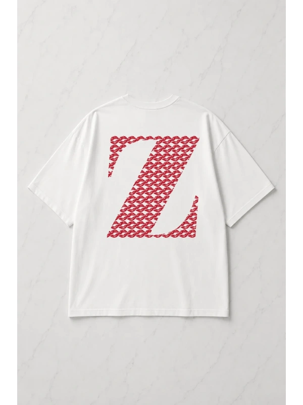 Kiss Design Z Harfi Oversize T-shirt