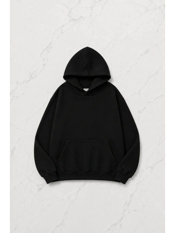 Not Anything Detail Oversize Unisex Sweatshirt