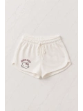 Beyaz Hello Kitty Crop Şort Alt Üst Takım