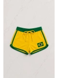 Brasil Askılı Crop - Şort Takım