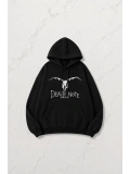 Death Note Detail Oversize Unisex Sweatshirt