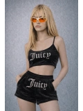 Juicy Taşlı Alt Üst Şort Takım