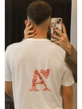 Kiss Design A Kalp Detaylı Oversize T-shirt