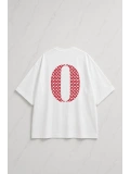 Kiss Design O Harfi Oversize T-shirt