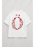 Kiss Design O Harfi Oversize T-shirt